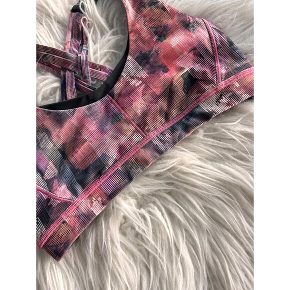 Lululemon Women's Stash N Run Bra Sports Yoga Athletic Workout Multicolor Size 6 - Picture 5 of 10